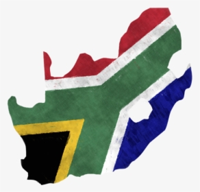 Map Of South Africa With Flag, HD Png Download, Transparent PNG