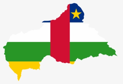 Transparent Africa Clipart - Central African Republic Country Flag, HD Png Download, Transparent PNG