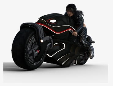 Motorcycle, Road, Vehicle, Futuristic, Spotlight - Motorcycle, HD Png Download, Transparent PNG