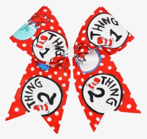 Home / Accessories / Bows & Headwear / Patterned Bows - Thing 1 And Thing 2, HD Png Download, Transparent PNG