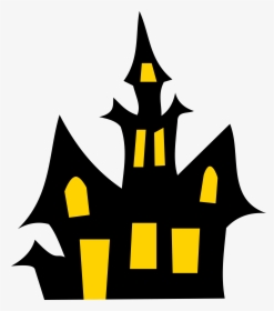 Cartoon Clip Art - Halloween Haunted House Clipart, HD Png Download, Transparent PNG