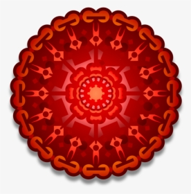 Red Round Pattern, HD Png Download, Transparent PNG