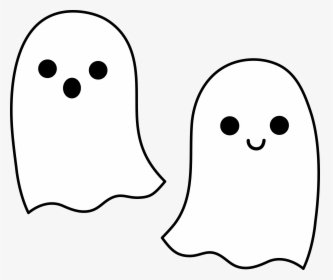 Cute Ghost Clipart, HD Png Download, Transparent PNG