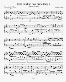 River Flows In You Sheet Music, HD Png Download, Transparent PNG