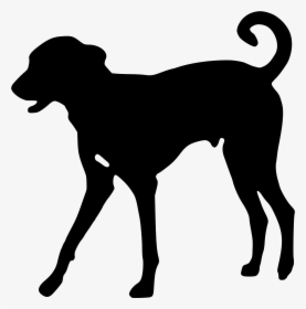 Dog Silhouette - Transparent Background Dog Clipart Black, HD Png Download, Transparent PNG