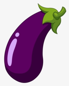 Cartoon Royalty Free Clip - Cartoon Picture Of Eggplant, HD Png Download, Transparent PNG