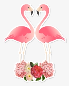 Transparent Flamingo Clip Art - Png Topo De Bolo Flamingo Para Imprimir, Png Download, Transparent PNG