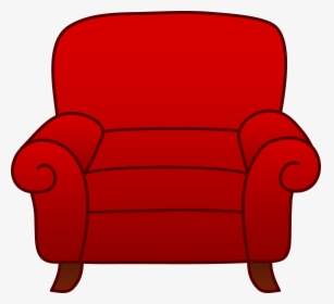 Armchair Clipart Soft Thing - Armchair Clipart, HD Png Download, Transparent PNG