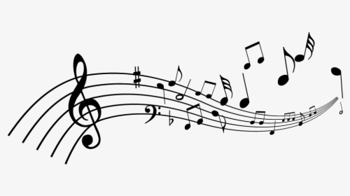 Music Notes Banner, HD Png Download, Transparent PNG