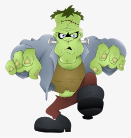 Frankenstein Halloween - Frankenstein Monster Clipart, HD Png Download, Transparent PNG