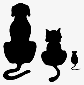 Vector Cats Open Mouth - Cats Dogs And Mice, HD Png Download, Transparent PNG
