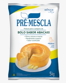 Pré Mistura Pré-mescla Bolo De Abacaxi - Cake, HD Png Download, Transparent PNG