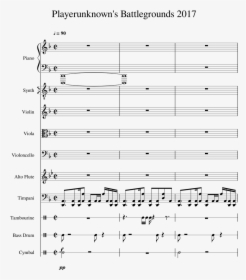 Transparent Player Unknown Png - Sheet Music, Png Download, Transparent PNG
