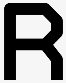 Huruf R Icon Png, Transparent Png, Transparent PNG