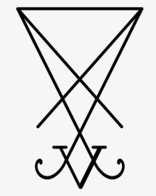 Satan Symbol Png - Sigil Of Lucifer Png, Transparent Png, Transparent PNG