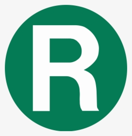 Logo R-bahn Vgn - Logo R In Circle, HD Png Download, Transparent PNG