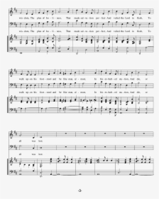 Sheet Music Picture - Vaughan Williams Songs Of Travel Pdf, HD Png Download, Transparent PNG