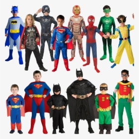Halloween Costumes Kids Cartoon Characters Png - Superhero Fancy Dress  Boys, Transparent Png , Transparent Png Image - PNGitem