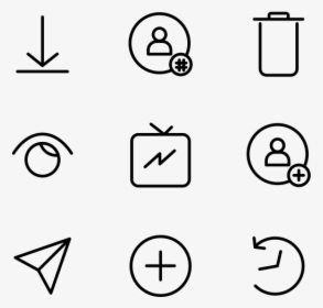 408 Free Vector Icons - Iconos Png Para Instagram, Transparent Png, Transparent PNG