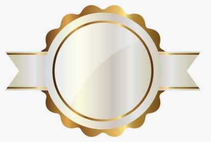 White Label With Gold Png Clipart Image - Gold Banner Ribbon Png, Transparent Png, Transparent PNG