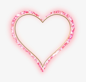 Picture Frames Heart Pink Diamond Clip Art - Blue Heart Frame Png, Transparent Png, Transparent PNG