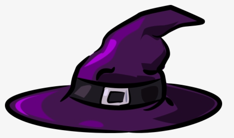 Witches And Wizards Clipart - Halloween Cartoon Witch Hat, HD Png Download, Transparent PNG