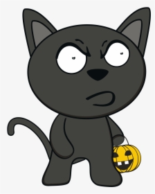 Transparent Angry Cartoon Png - Angry Cat Cartoon Png, Png Download, Transparent PNG