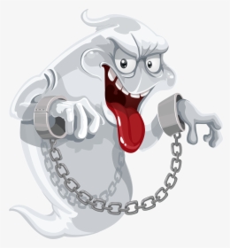 Ghost With Chains Png, Transparent Png, Transparent PNG