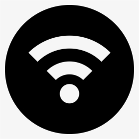 Crm Wifi R Solid - Spotify Black Icon Png, Transparent Png, Transparent PNG