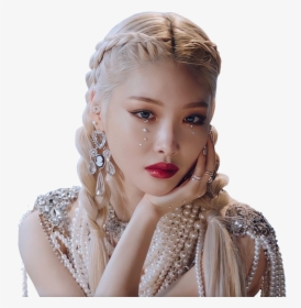 #chungha #kimchungha #snapping #idol #kpop #png #pngkpop - Chungha Blonde Hair, Transparent Png, Transparent PNG