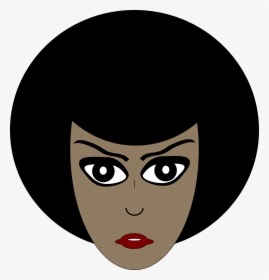 Cartoon African American Woman Clip Arts - African Skull Cartoon, HD Png Download, Transparent PNG