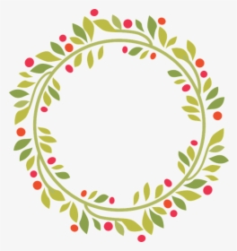 Wreath, Christmas, Green, Decoration, Xmas, Festive - Transparent Background Christmas Wreath Png, Png Download, Transparent PNG