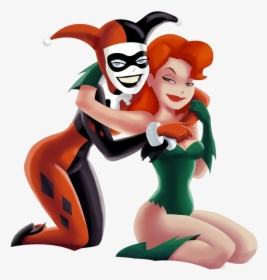 Harley Quinn Poison Ivy Animated, HD Png Download, Transparent PNG