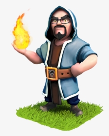 Clash Royale Fire Wizard, HD Png Download, Transparent PNG