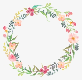 Floral Wreath Png Transparent Floral Wreath - Flower Wreath Png Transparent, Png Download, Transparent PNG