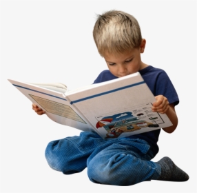 Kids Reading Png, Transparent Png, Transparent PNG