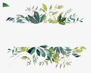 Fall Leaves Banner Png - Watercolor Leaves Png Free, Transparent Png, Transparent PNG