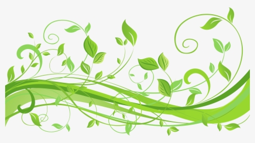 Vector Black And White Spring Decoration With Leaves, HD Png Download, Transparent PNG