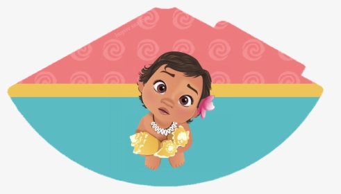 Chapeuzinho De Festa Moana Baby , Png Download - Moana Baby Caixinha Para Imprimir, Transparent Png, Transparent PNG