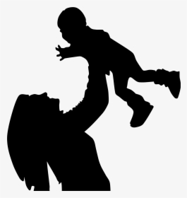 Maternal Child And Health Reach Out And Read Kansas - Silhouette Mom And Son, HD Png Download, Transparent PNG