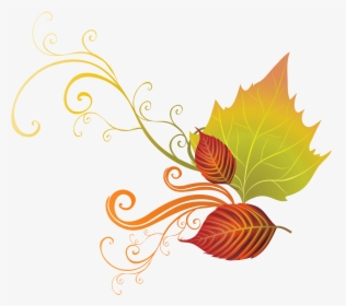 Leaf Cliparts Png Decoration - Transparent Background Autumn Leaves Clipart, Png Download, Transparent PNG