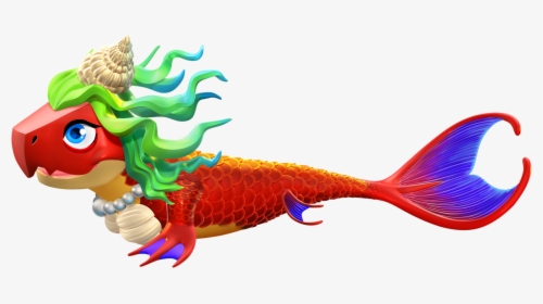 Transparent Sirens Png - Mermaid Dragon Mania Legends, Png Download, Transparent PNG