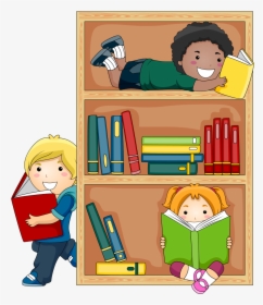 Student Reading Public Library Child Free Transparent, HD Png Download, Transparent PNG