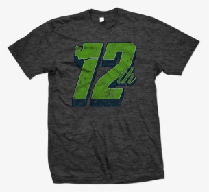 Seattle Seahawks 12th Man Design Transp - T Shirt, HD Png Download, Transparent PNG
