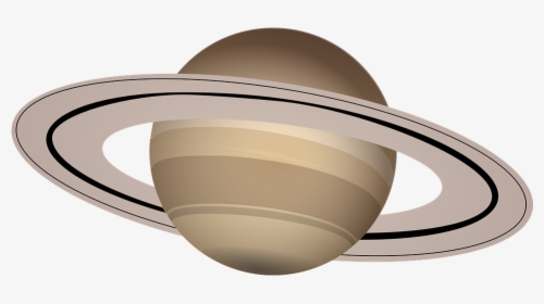 Saturn, Planet, Saturn Rings, Astronomy, Celestial - Saturn Clipart, HD Png Download, Transparent PNG