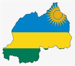 Rwanda Flag Map Rwanda Flag, Africa Mission Trip, Peace - Rwanda Flag Map, HD Png Download, Transparent PNG