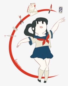 Yandere Chan Weapons, HD Png Download, Transparent PNG