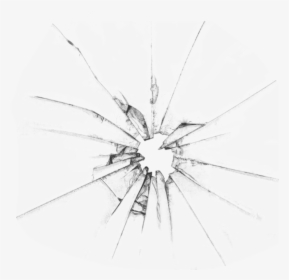 #brokenglass #cracks #overlay #cracks #overlay #cracked - Bullet Hole In Glass Png, Transparent Png, Transparent PNG