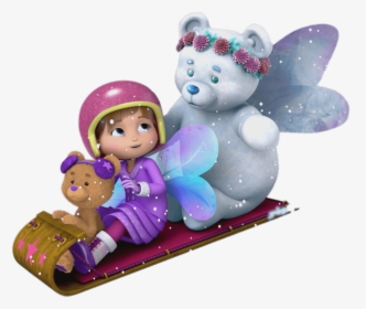 Wishenpoof Playing In The Snow - Winter Wishes, HD Png Download, Transparent PNG