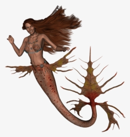Sirens Awesome Cleavages Pic - Mermaid Fantasy Swimming, HD Png Download, Transparent PNG
